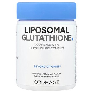 Codeage, 脂質體谷胱甘肽，60 粒素食膠囊（每粒膠囊 500 毫克）