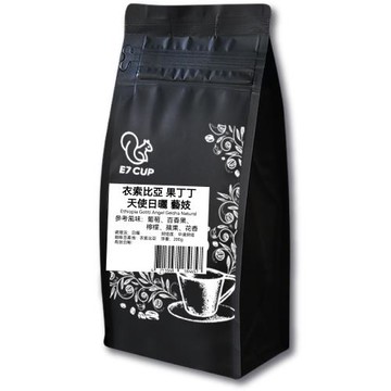 E7CUP衣索比亞水洗耶加雪啡果丁丁天使藝妓咖啡豆(200G)