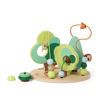 【德國 classic world 客來喜經典木玩】探索森林體驗撥珠