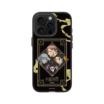 iPhone 16 Pro Clear (相機按鈕) 酷墨灰 - Jujutsu Kaisen 咒術迴戰 S2 - 澀谷事變戰鬥系列-咒靈組合