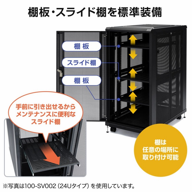 bf　サーバーラック　19インチ　小型　12U　 幅60 奥行100cm　 中古 19インチサーバーラック 12U EIA規格 鍵付き D600mm