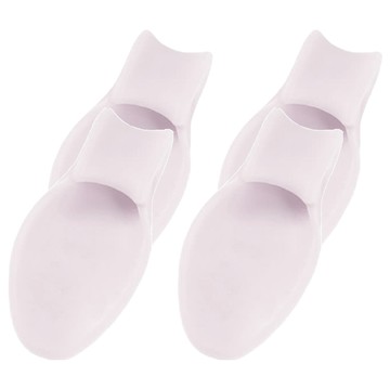 E.dot 拇指外翻矯正矽膠套組 舒適防摩擦 2雙入  8 x 4 x 1.5cm  1組