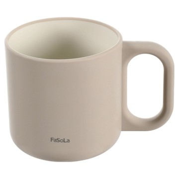 FaSoLa 朝夕漱口杯洗漱杯  沙灰色  1個