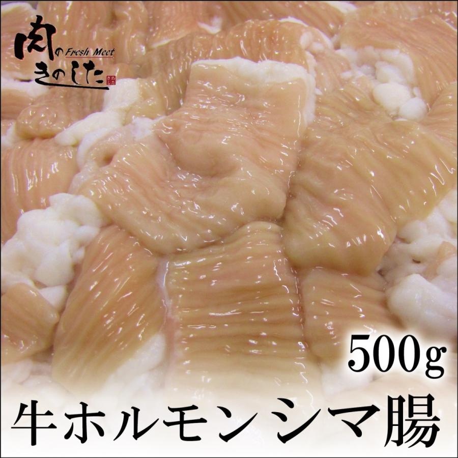 牛ホルモン シマ腸 500g しま腸 焼肉  もつ鍋