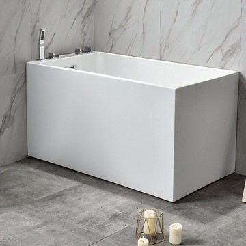 優樂悅~亞克力一體獨立小戶型成人家用商用迷你加深窄小日式深泡坐凳浴缸