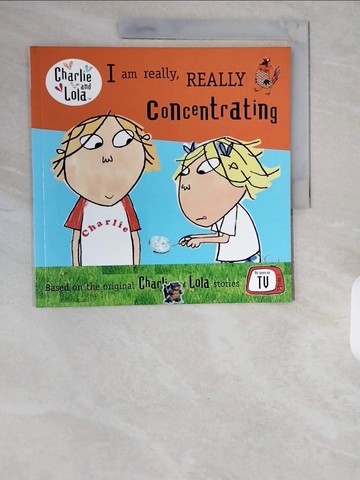 【書寶二手書T6／少年童書_ZIZ】I am really, really concentrating_Lauren Child