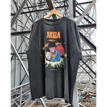 1988AKIRA 阿基拉Tetsuo Shima動漫復古做舊oversize潮流短袖T恤