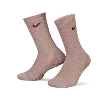 NIKE 襪子 中筒襪 運動襪 2雙組 U NK ED HOUSE CREW 120 藕粉 DR9994-213