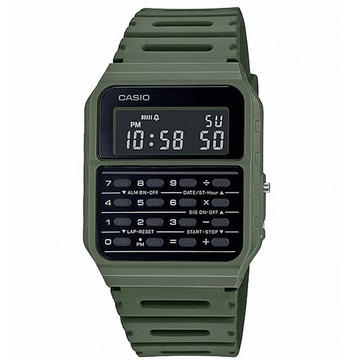 【高CP值首選】現貨 CASIO 卡西歐 CA-53WF-3B 多色系風潮計算機樹脂腕錶/綠x黑面 CA-53WF-3BDF 8位數計算機 計時碼錶 兩地時間 每日鬧鈴 計算機錶 考場神器 考試專用 手錶 公司貨保固 熱賣中!