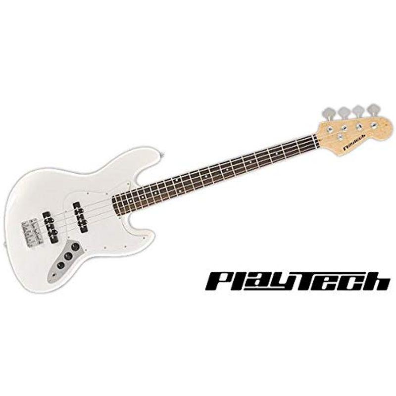 PLAYTECH (プレイテック) エレキベース JB420 WHITE ジャズベース