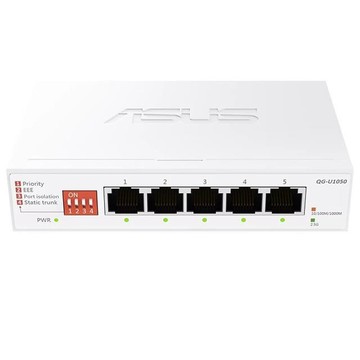 ASUS QG-U1050 5埠 2.5G非網管型交換器