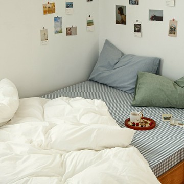 北歐風ins四件套夏季純棉全棉100簡約日式ins被罩床上用品高品質4