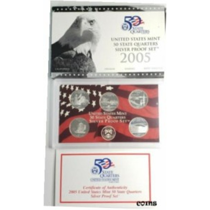 アンティークコイン 2005 UNITED STATES MINT 50 STATE QUARTERS