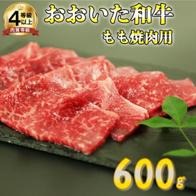 ふるさと納税 杵築市 おおいた和牛もも焼肉用 600g(杵築市)