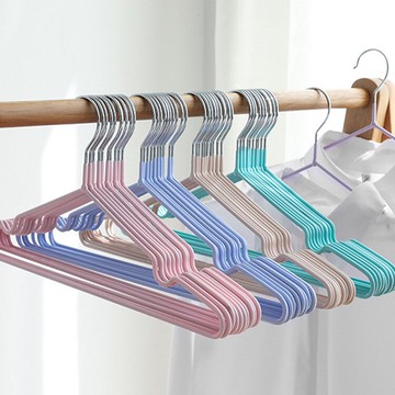 防滑浸塑衣架宿舍用學生曬衣架成人晾衣架衣撐納米衣掛衣服架家用