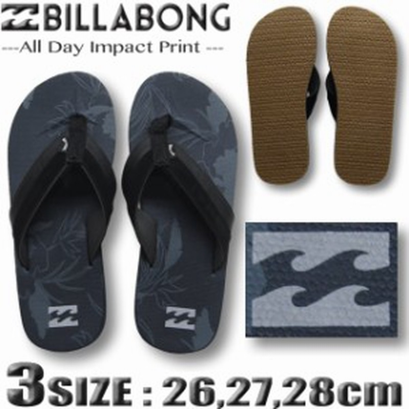 ビラボン ビーチサンダル ビーサン Billabong メンズ サーフブランド 痛くない 大きいサイズ 26cm 27cm 28cm Ba011 998 通販 Lineポイント最大1 0 Get Lineショッピング