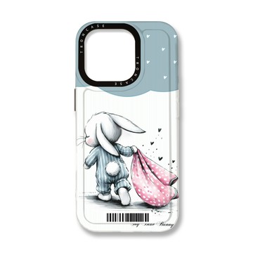 iPhone 16 Pro 殼 TRON IPhone 16 Pro 小動物的小被被  載具 MAGSAFE 磁吸 太空殼 透黑款 手機殼