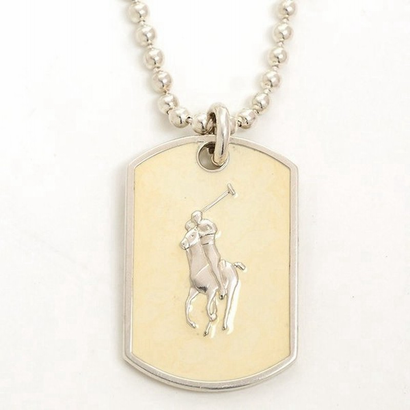 Ralph Lauren ラルフローレン プレート ペンダント シルバー ネックレス 通販 Lineポイント最大0 5 Get Lineショッピング