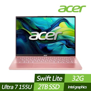 ACER 宏碁 SFL14-54M-73E9 14吋效能筆電 (Ultra 7 155U/32G/2TB PCIe SSD/Win11/特仕版)