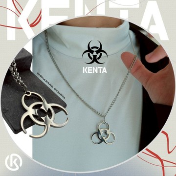 圓彎造型項鍊 男士配件 不銹鋼 街頭潮流 休閒 現貨 高質感飾品 KENTA