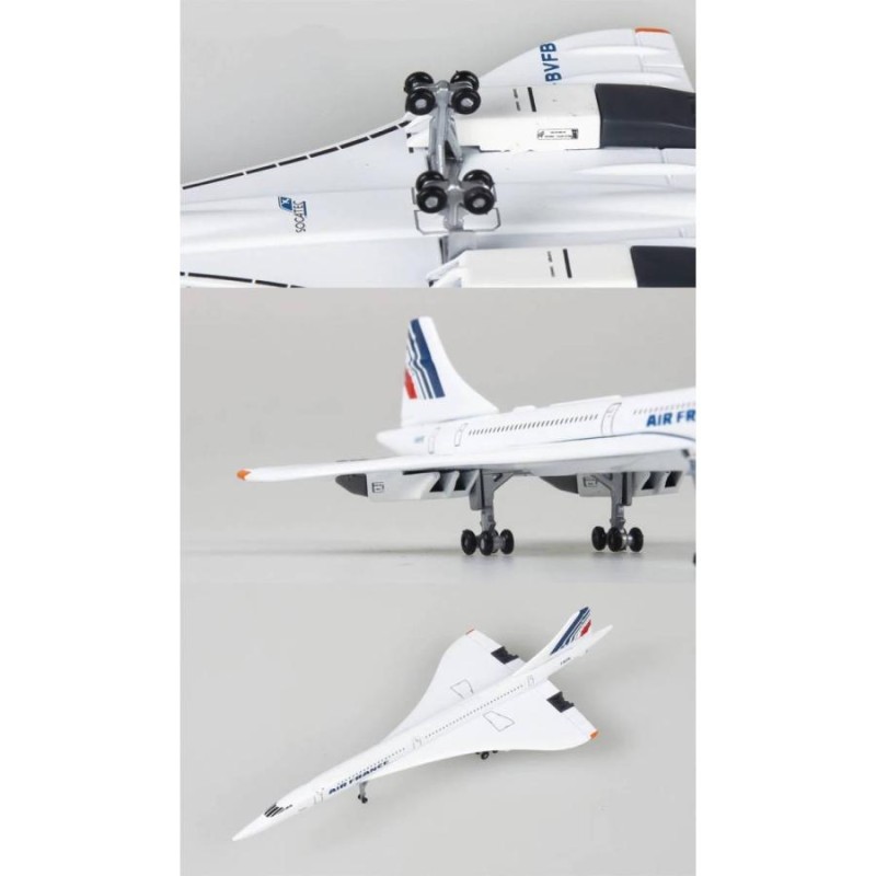 ダイキャスト 1/400 完成品 コンコルド エールフランス 飛行機モデル 1976-2003 旅客機 モデル 飛行機 コレクター おもちゃ 590  | LINEブランドカタログ