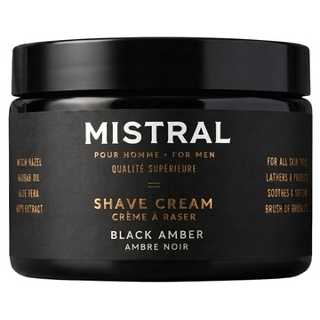 MISTRAL BODY 黑琥珀 刮鬍膏  255g  1個