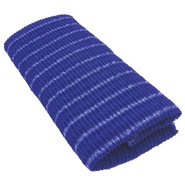 TOWA 東和產業 泡立纖維男性超硬尼龍澡巾 - 藍色，約28 x 120公分，100%尼龍，日本製造  1入  1件