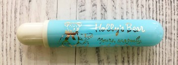 【震撼精品百貨】Holly's Bear 泰迪熊~日本泰迪熊摺疊牙刷-藍*26991