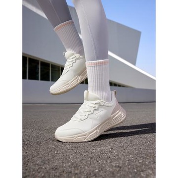 361女鞋運動鞋2025秋冬新款皮面跑步鞋網面輕便軟底鞋子減震跑鞋