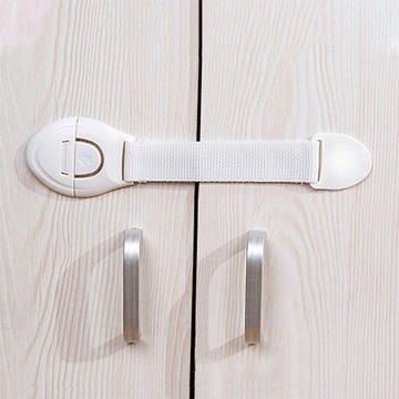 兒童安全鎖 布帶鎖 兒童鎖抽屜鎖加長鎖扣-321寶貝屋