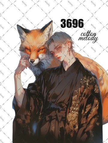 original sticker no.3696 人物貼紙 原創貼紙 原創人物貼紙 裝飾貼紙 cotton melody