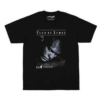 Clan Of Xymox T恤 Medusa 4AD ASYLUM PARTY美式黑色短袖T-Shirt