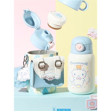 杯具熊兒童保溫杯糯米杯大耳狗高顏值水杯幼兒園寶寶吸管杯三麗鷗