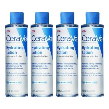 CeraVe 適樂膚 台灣公司貨 全效極潤修護精華水  200ml  4瓶