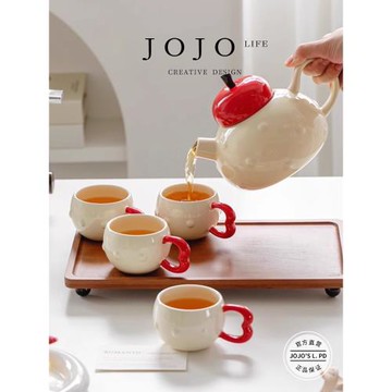 JOJO'S L. PD.Mask.高顏值陶瓷水具套裝茶具簡約創意家用 | 鼻膜