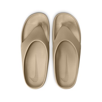 Nike Calm Flip Flop 男 卡其 休閒 簡約 橡膠 回彈 泡棉 運動 拖鞋 FD4119-200
