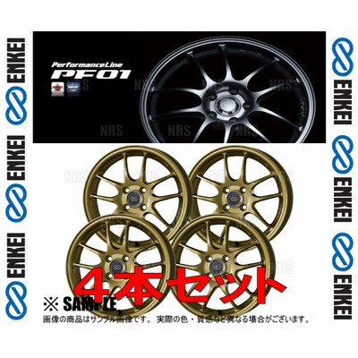 ENKEI PF01 16インチ 4本 ENKEI 16インチ 4穴 100 6.5J/7J エンケイ/ENKEI