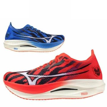 MIZUNO 美津濃 慢跑鞋 男鞋 女鞋 運動鞋 緩震 REBBELLION PRO LOW 紅藍 U1GD254303