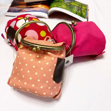 京都綾小路口金包-背包造型萬用小物袋(三色)