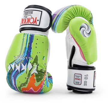 Yokkao 無處可逃拳擊手套 黃綠 FYGL-70