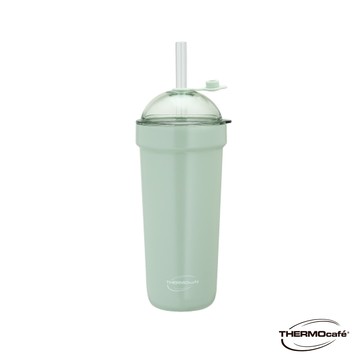 【THERMOcafe' 凱菲】吸管保溫杯_TCBT-900系列_900ml_抹茶綠