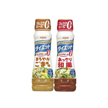Nissin 低卡沙拉醬 185ml (芝麻風味/和風風味)