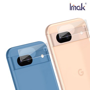 Imak 艾美克 Google Pixel 8a 鏡頭玻璃貼(一體式) 奈米吸附 鏡頭貼 鏡頭保護貼 鏡頭膜