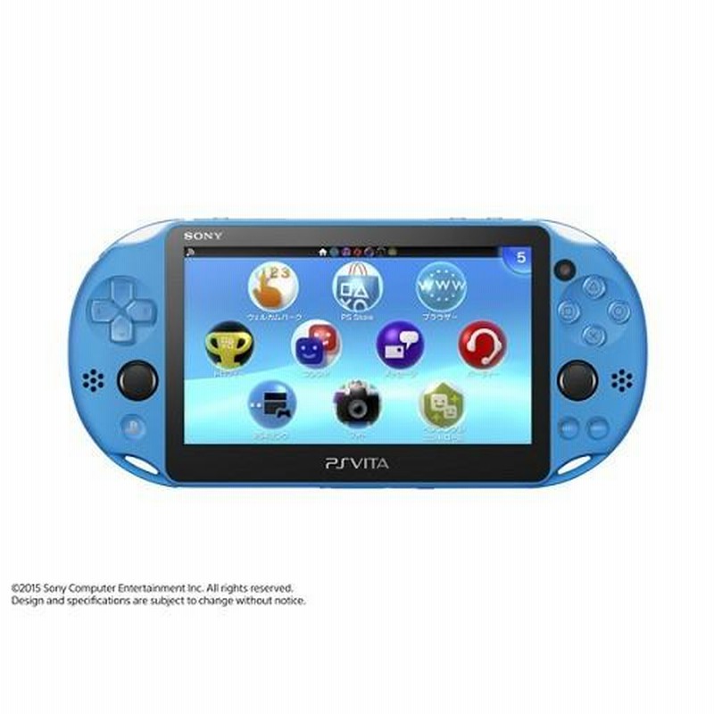 即納☆新品】PS Vita PlayStation Vita Wi-Fiモデル アクア・ブルー 