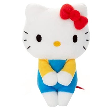 小禮堂 Hello Kitty 絨布沙包玩偶 (坐姿款) 4904790-737381