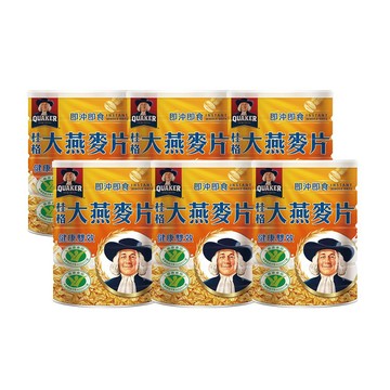 Quaker 即沖即食大燕麥片1100gx6罐/箱