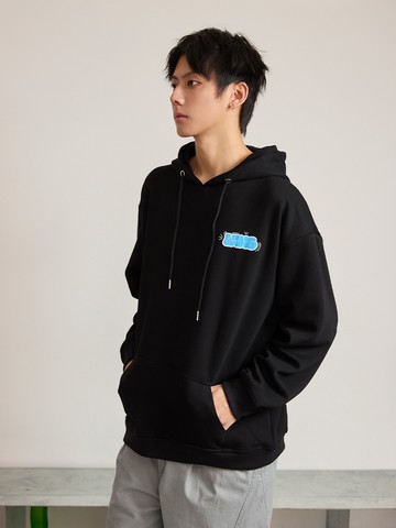 美式個性塗鴉長帽T