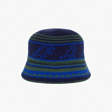 agnes b.Sport b. x KANGOL 男女通用情侶款 針織冷帽(聯名款)