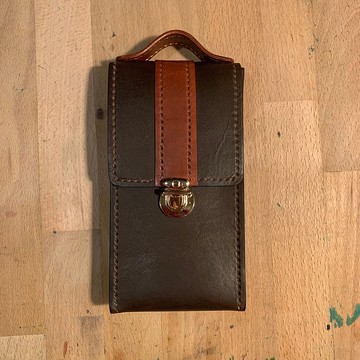 純手工製作手工染色鋼筆袋