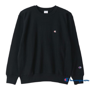 Champion RW圓領上衣 小C (黑色)